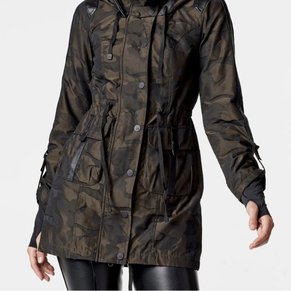 Blanc Noir Dark Camouflage Utility Jacket
